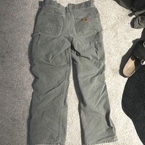 grey vintage carhartt painter pants.